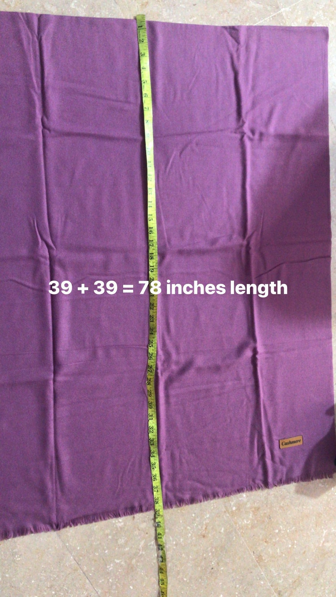 Plain Woolen Cashmere