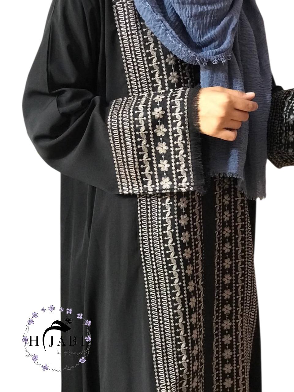 Arabic Embroidery Abayah